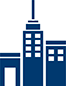 icon of downtown skyscrapers