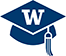 icon of uw grad cap